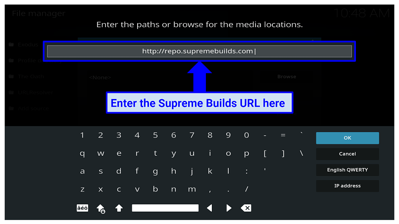 Graphic showing file source entry