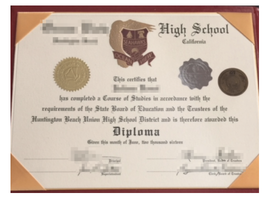 high school diploma