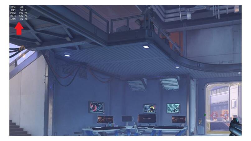 A screenshot of gaming with Turbo VPN.
