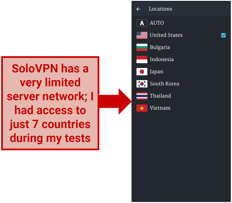 What is the use of solo VPN?