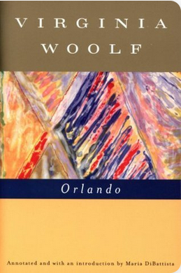 Virginia Woolf's Orlando book cover