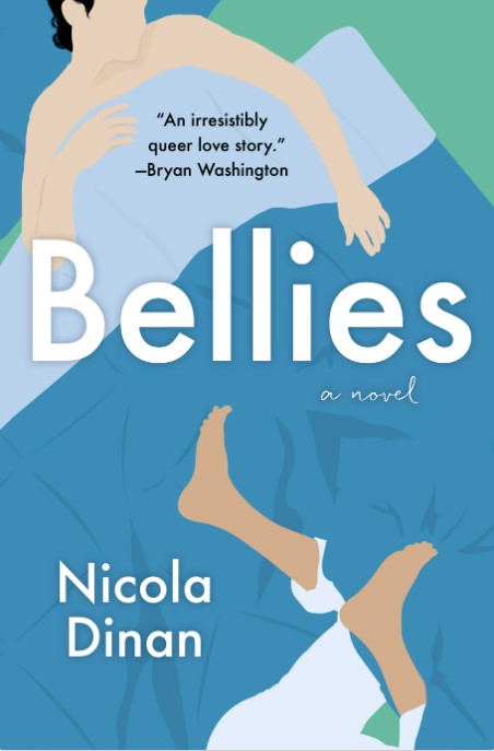 The book cover for Bellies by Nicola Dinan