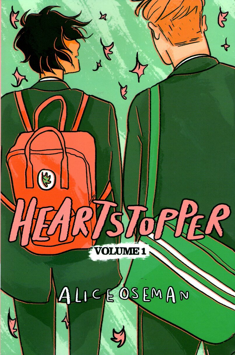 The book cover for Heartstopper Volume 1