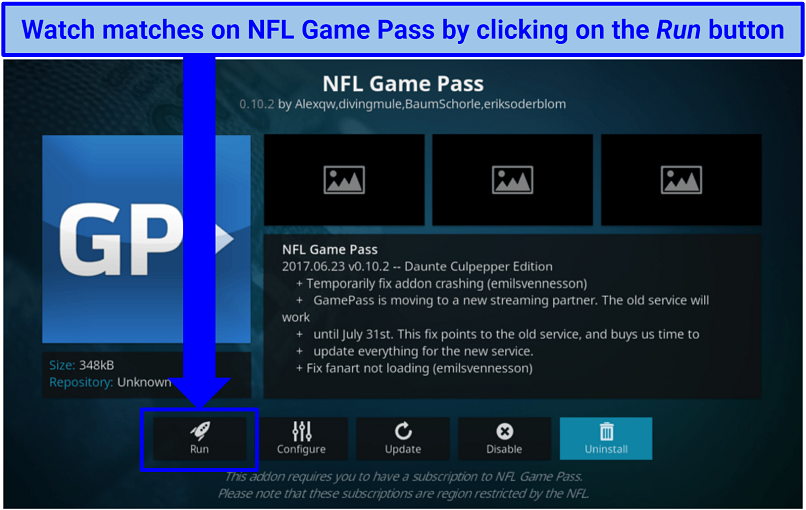 expressvpn nfl game pass