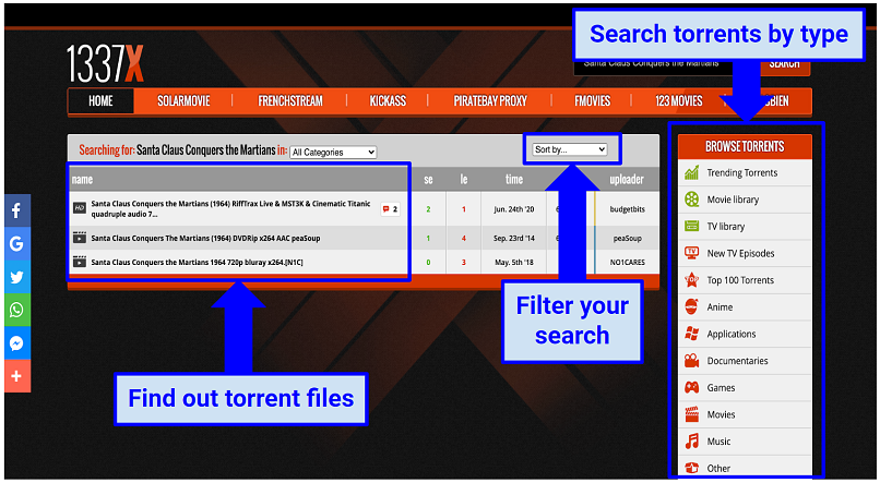 1337x Proxy Sites List 2022 ( Best Working 1337x Mirror Sites)