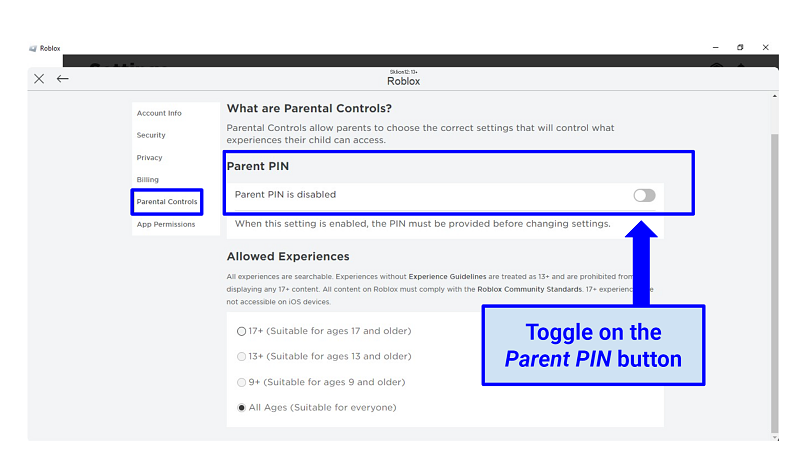 Roblox parental controls, a parents guide