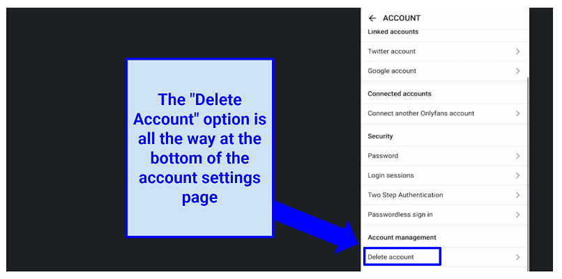How to Delete OnlyFans Account — Creators & Users (2024)