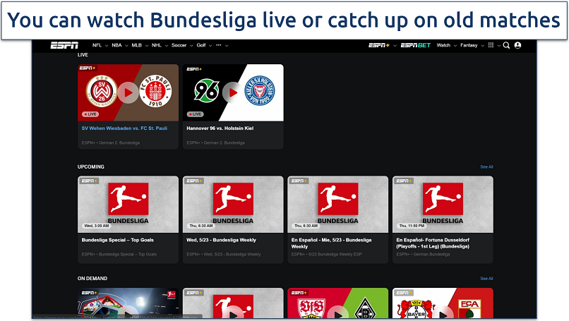 How to Watch Bundesliga Live From Anywhere in 2024
