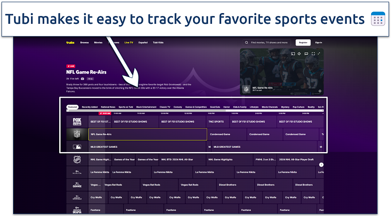 Best sites to stream sports shop