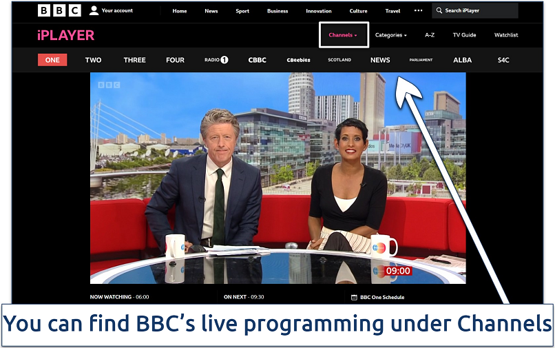 Bbc tv online sale