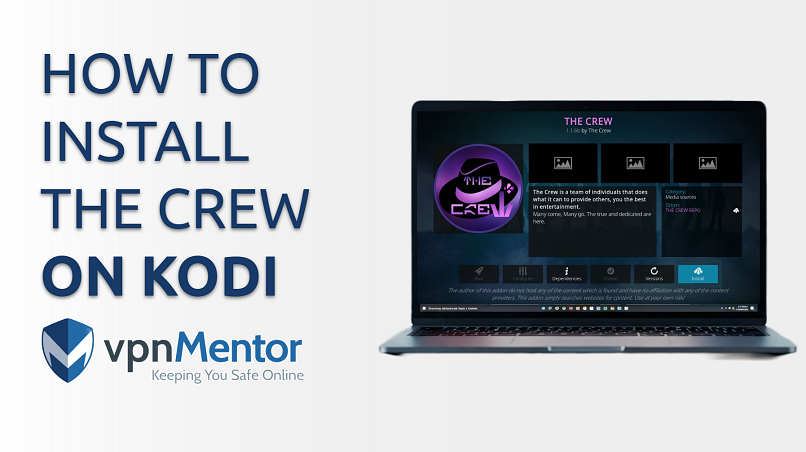 How to Install The Crew on Kodi (2025 Update)