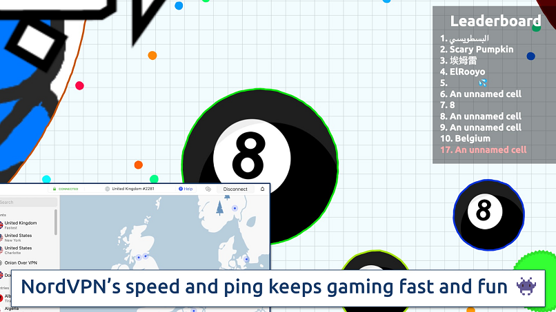 NordVPN vs Opera VPN Pro 2025