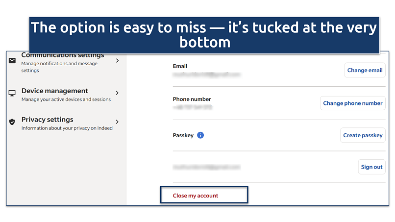A screenshot showing how to find the