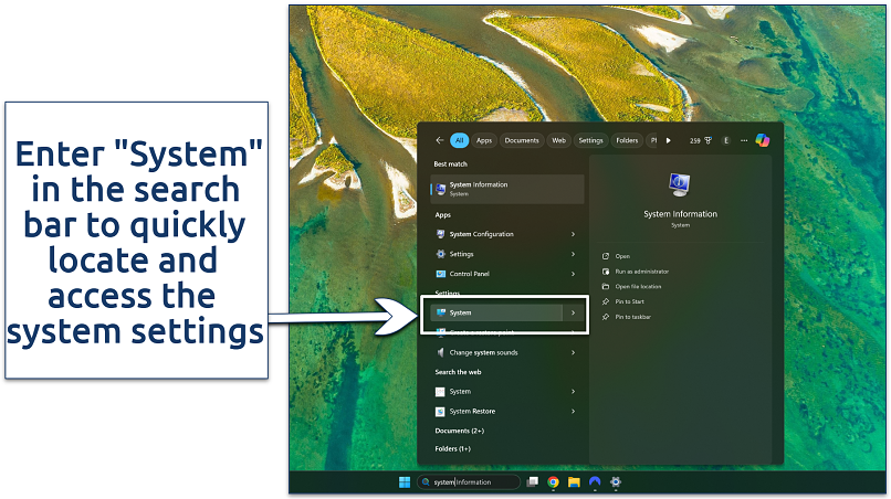 A screenshot showing the Windows 11 user interface