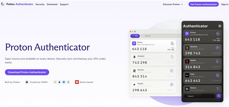 Proton Launches Cross-Platform Encrypted 2FA App